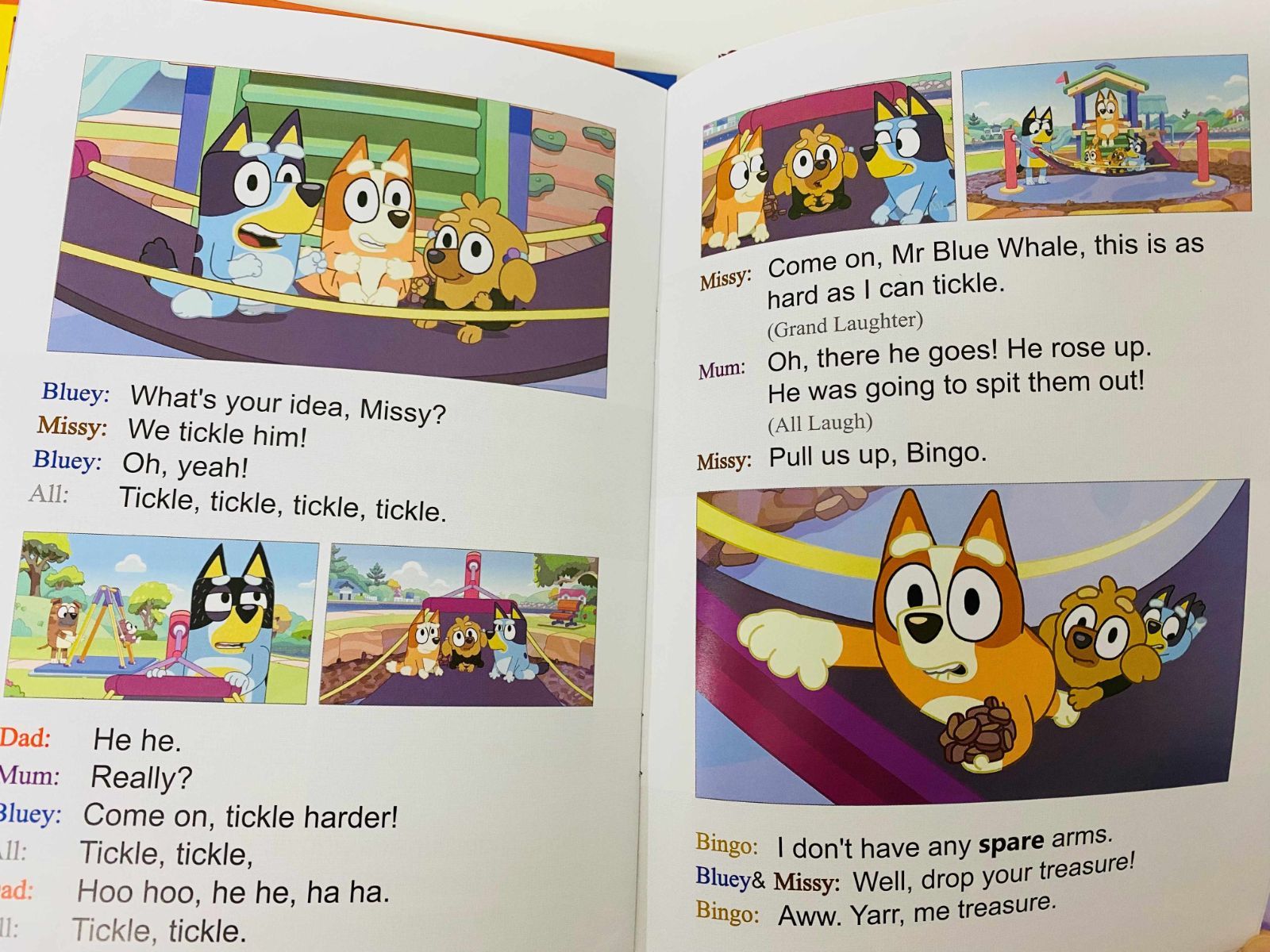 64GBモデルMaiyaPen付お得セット】ブルーイ 台本版英語絵本 Bluey 音源