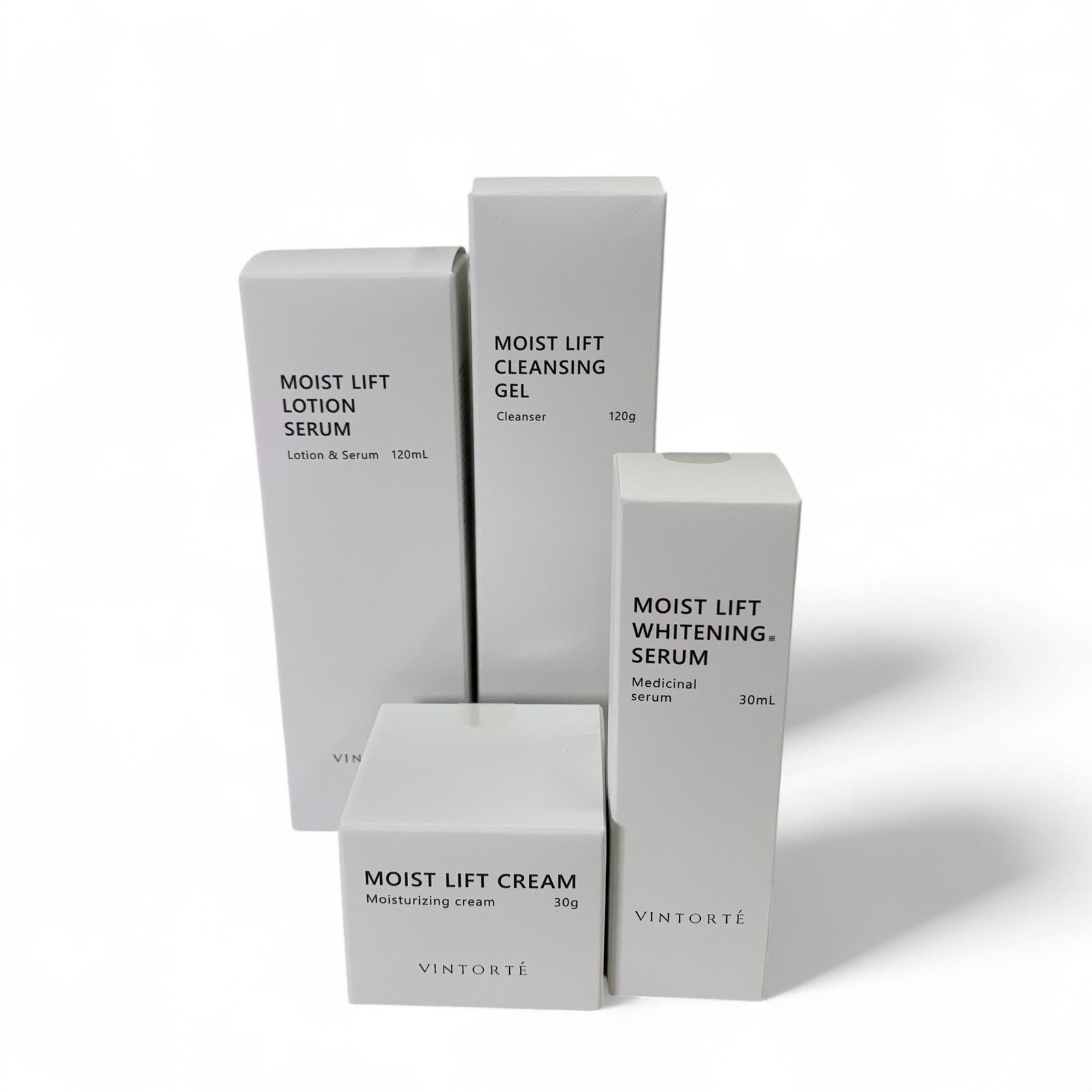 VINTORTE モイストリフト クレンジング クリーム セラム 4品セット