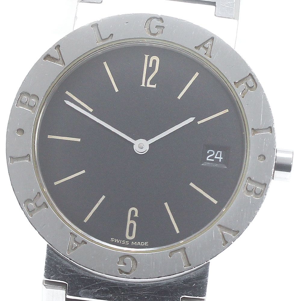 ブルガリ BVLGARI BB33SS ブルガリブルガリ デイト クォーツ メンズ_867185