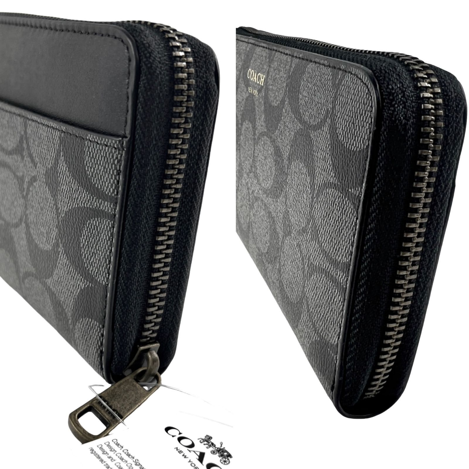 コーチ COACH 長財布 ZIP ラウンドファスナー ジップウォレット 