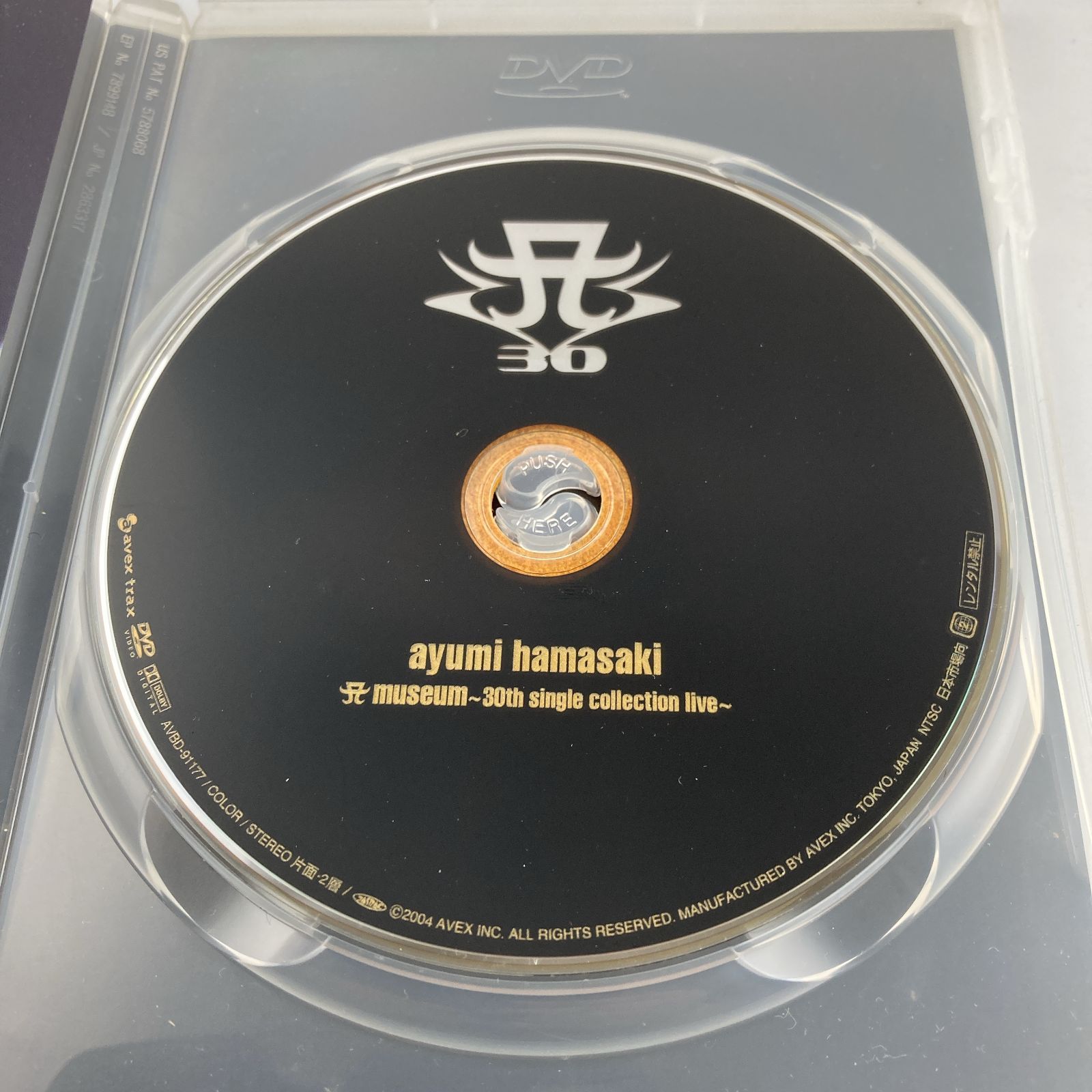 DVD 浜崎あゆみ / A museum～30th single collection live 2004