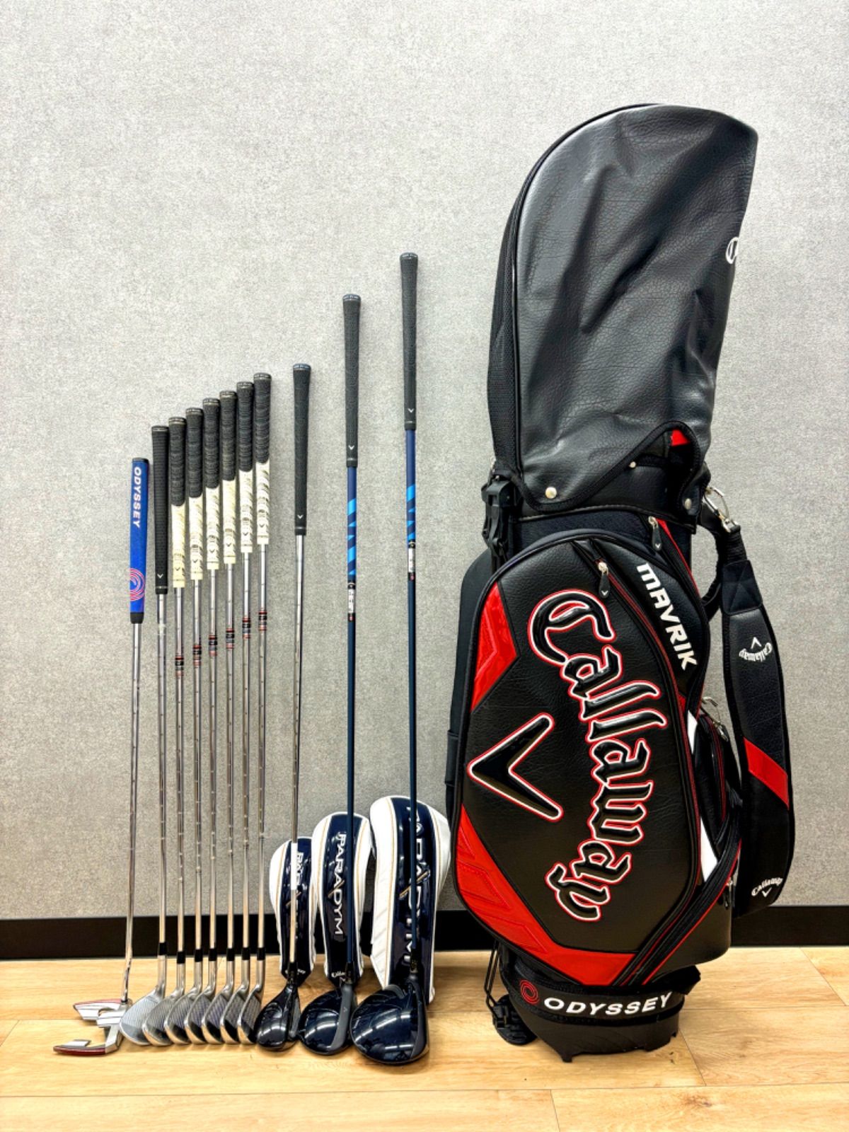 Callaway ゴルフバッグ クラブセット 裂く (Odyssey含む)