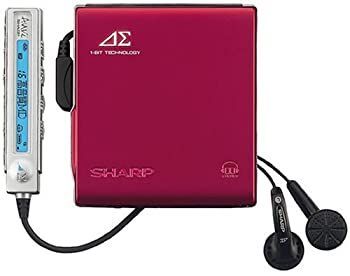 中古】 SHARP アウビィ MD-DS70-R 1ビットポータブルMDプレーヤー
