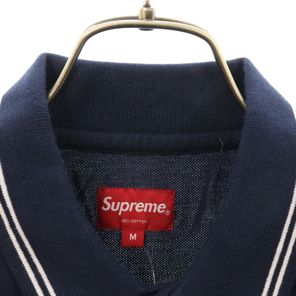 SUPREME シュプリーム 19SS S Logo ポロシャツ ネイビー Supreme（シュプリーム） 19SS S Logo Polo Sロゴ半袖ポロシャツ