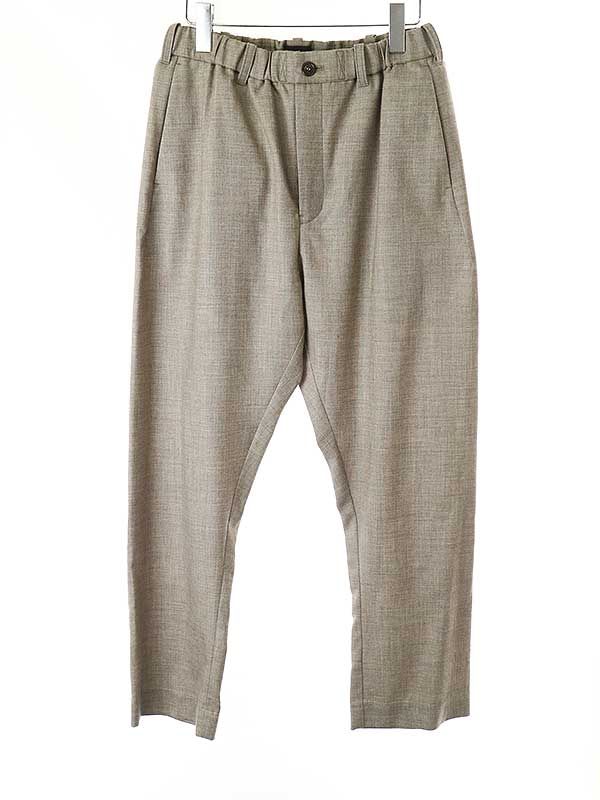 山内 ヤマウチ 20AW No Mule Thing Wool Easy Pants ヤクウールイージースラックスパンツ ベージュ 3 - メルカリ