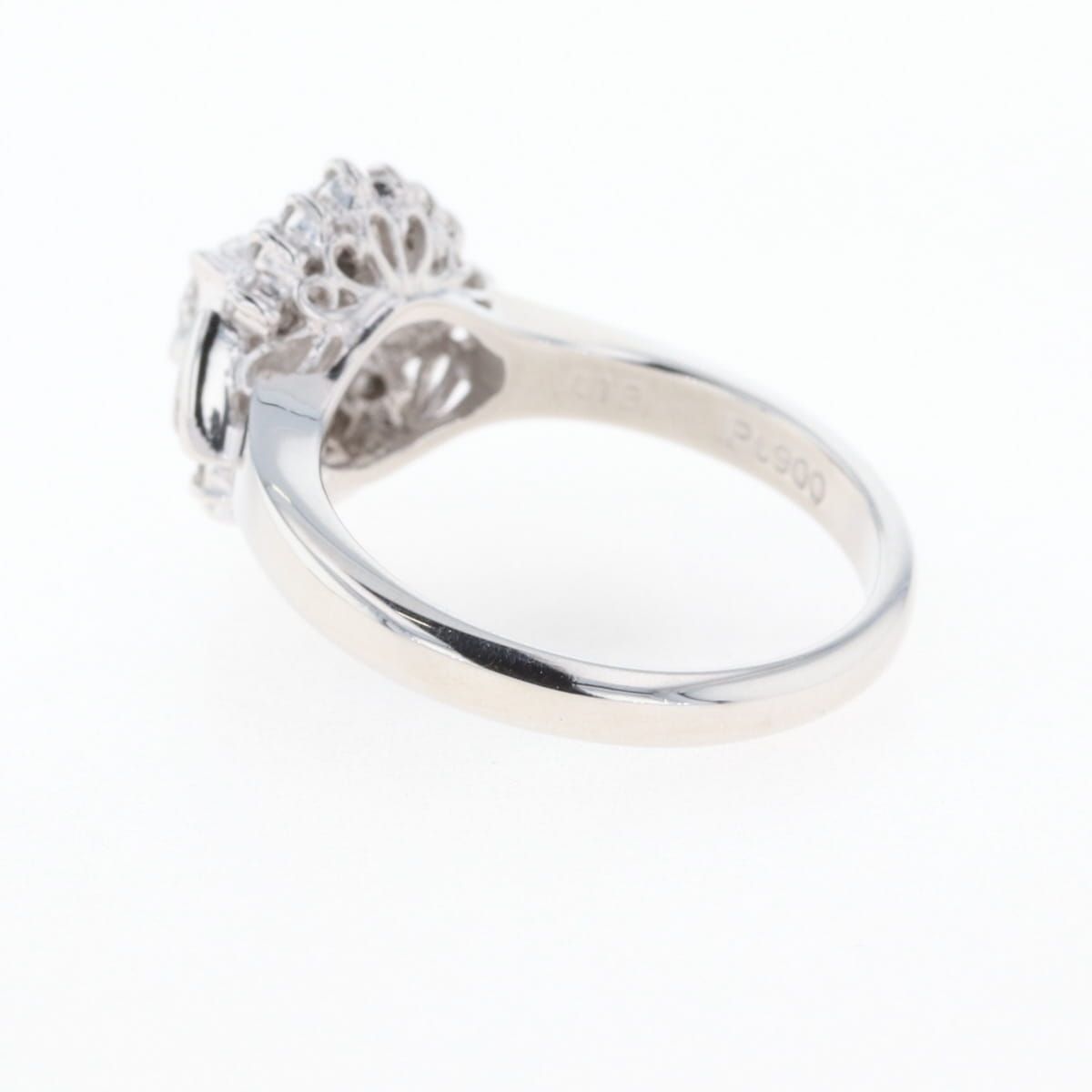 ダイヤモンド デザインリング 11.5号 Pt900