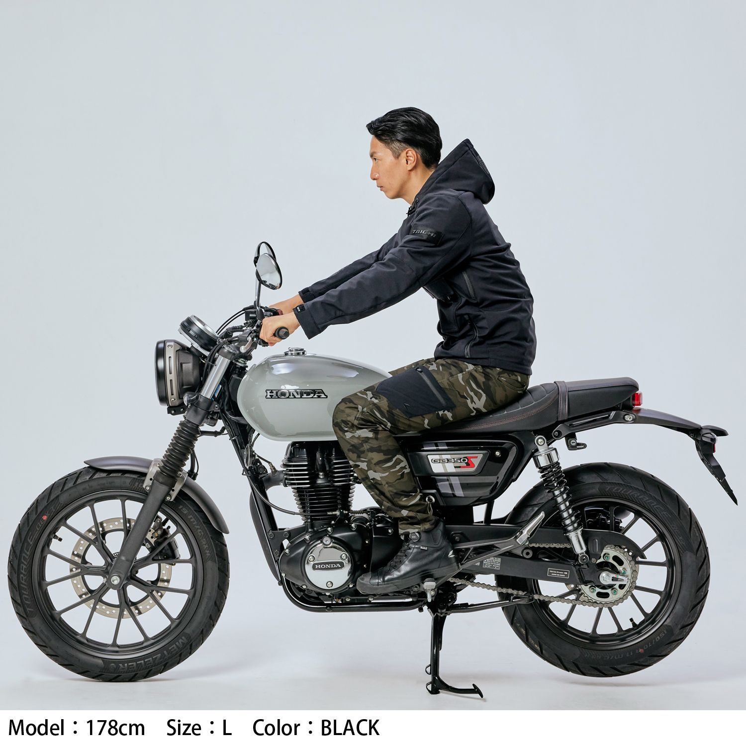 ソフトシェル フーディ オンライン ブラック 3XLサイズ RSJ732