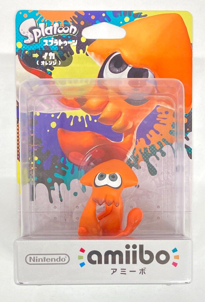 未開封品】amiibo イカ【オレンジ】 (スプラトゥーンシリーズ