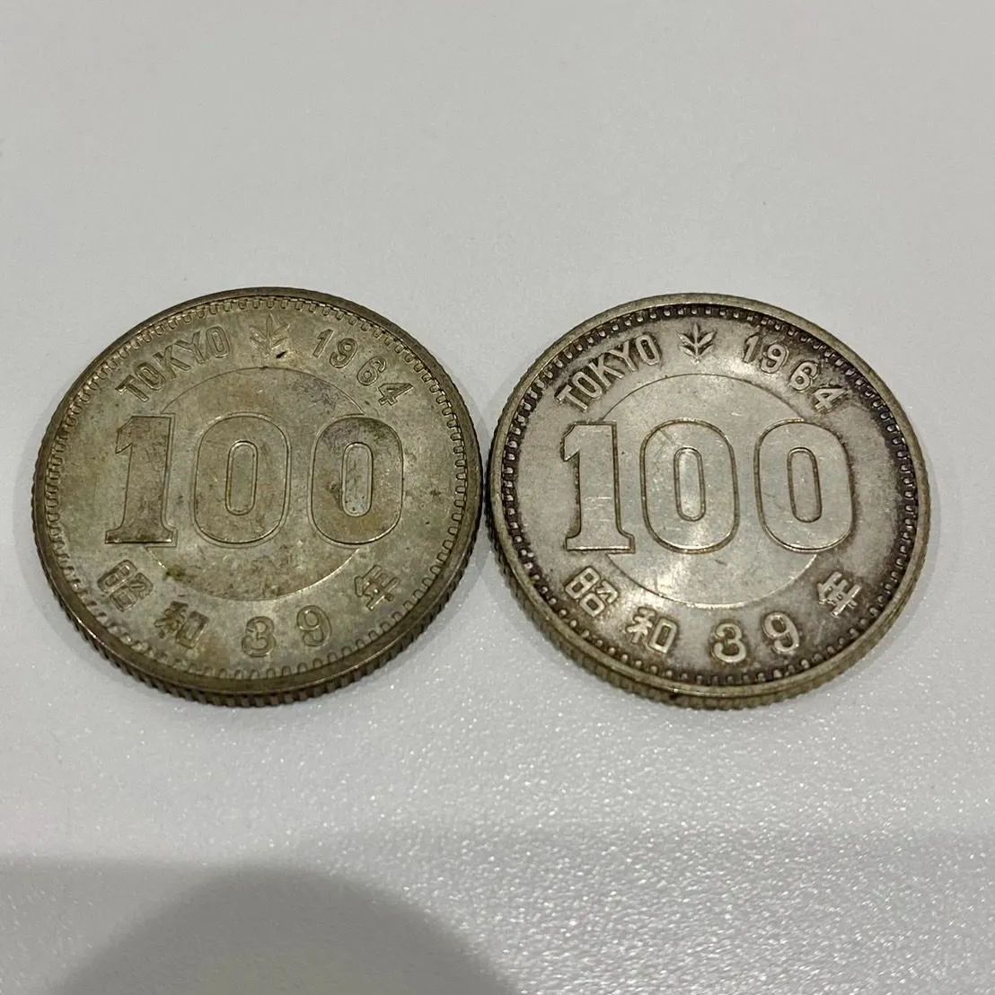 1964年 昭和39年 東京オリンピック 100円プルーフ記念硬貨 - メルカリ