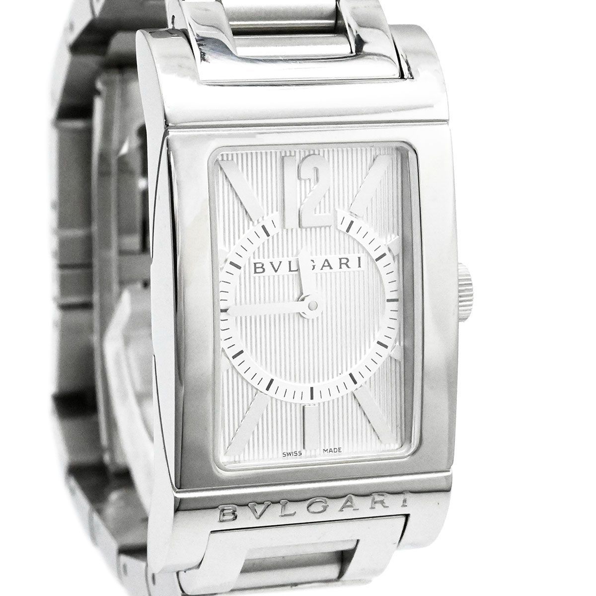 3715) ブルガリ BVLGARI レッタンゴロ RT39S クォーツ SS 腕時計 