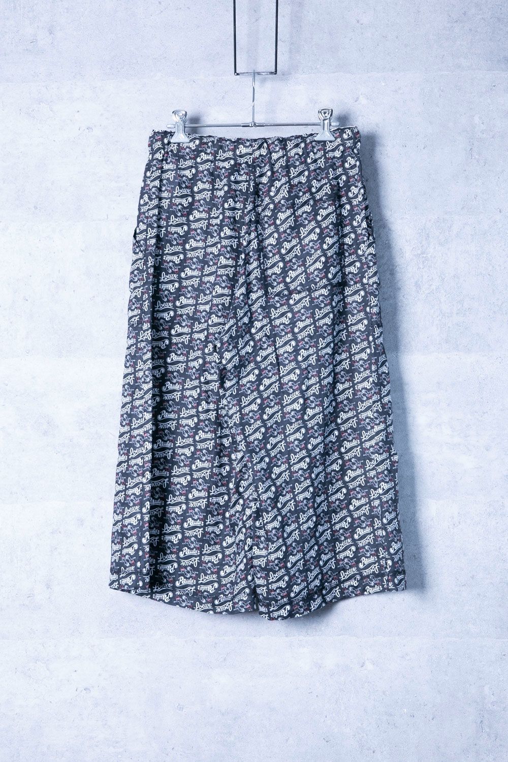 【美品】LOEWE paula's ibiza クロップド パンツ LOEWE☆関税込☆Paula's Ibiza クロップド トワル ワイドパンツ (LOEWE