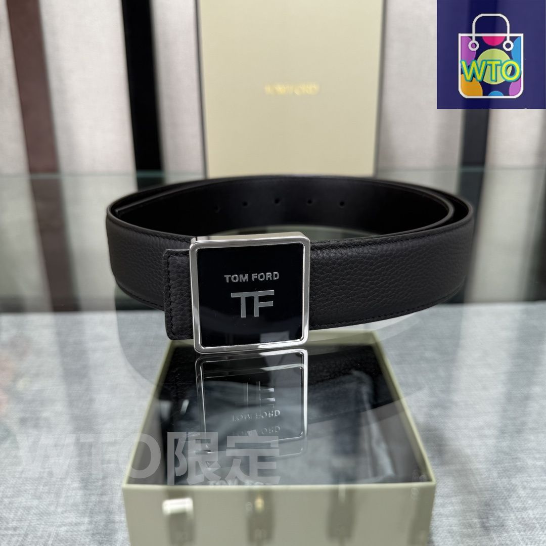 TOM FORD レザーベルト TOM FORD テクスチャードレザー ベルト | NET-A-PORTER