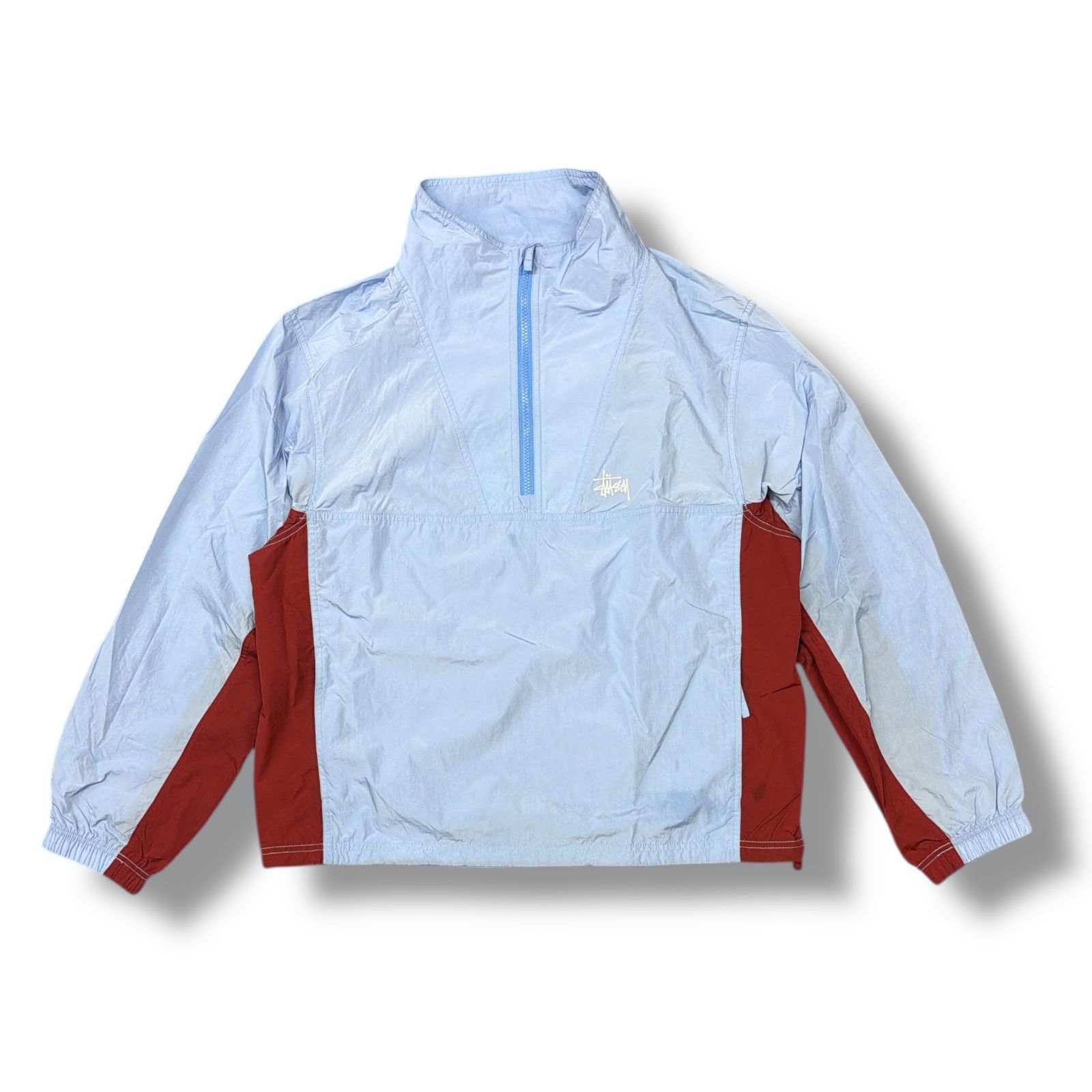 参考上代38500円 Stussy WARM UP PULLOVER ウォームアッププルオーバー 