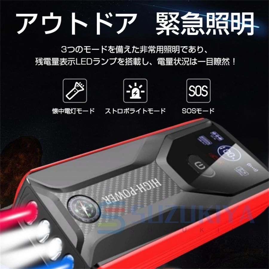 ブースターケーブル付き 防災対策