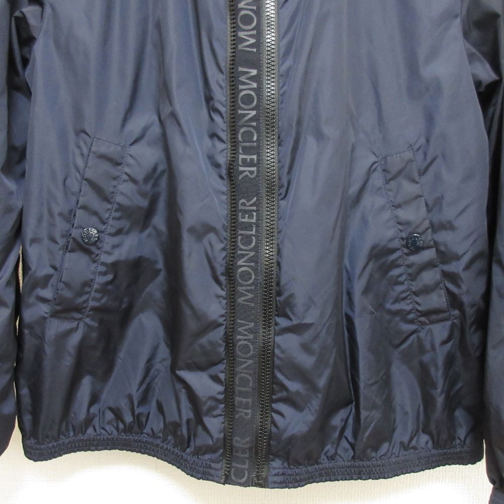 美品 21SS MONCLER モンクレール ZANICE ロゴワッペン ナイロンジップ