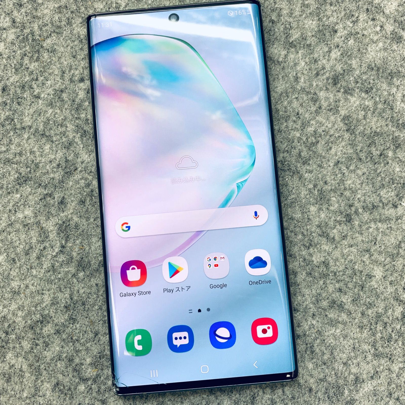 訳あり品】Galaxy Note 10+ 楽天モバイルSIMロック解除済 - メルカリ