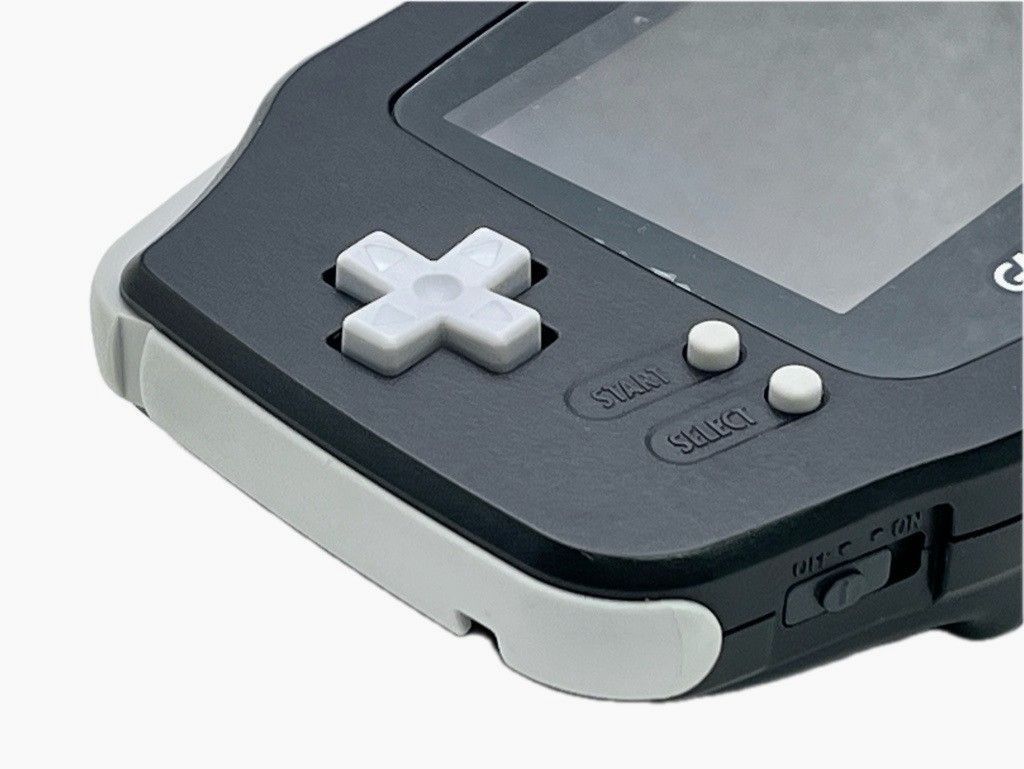 高画質液晶　ゲームボーイアドバンス（ブラック） ゲームボーイアドバンス - 【ケース・電池付き！】超高画質液晶化