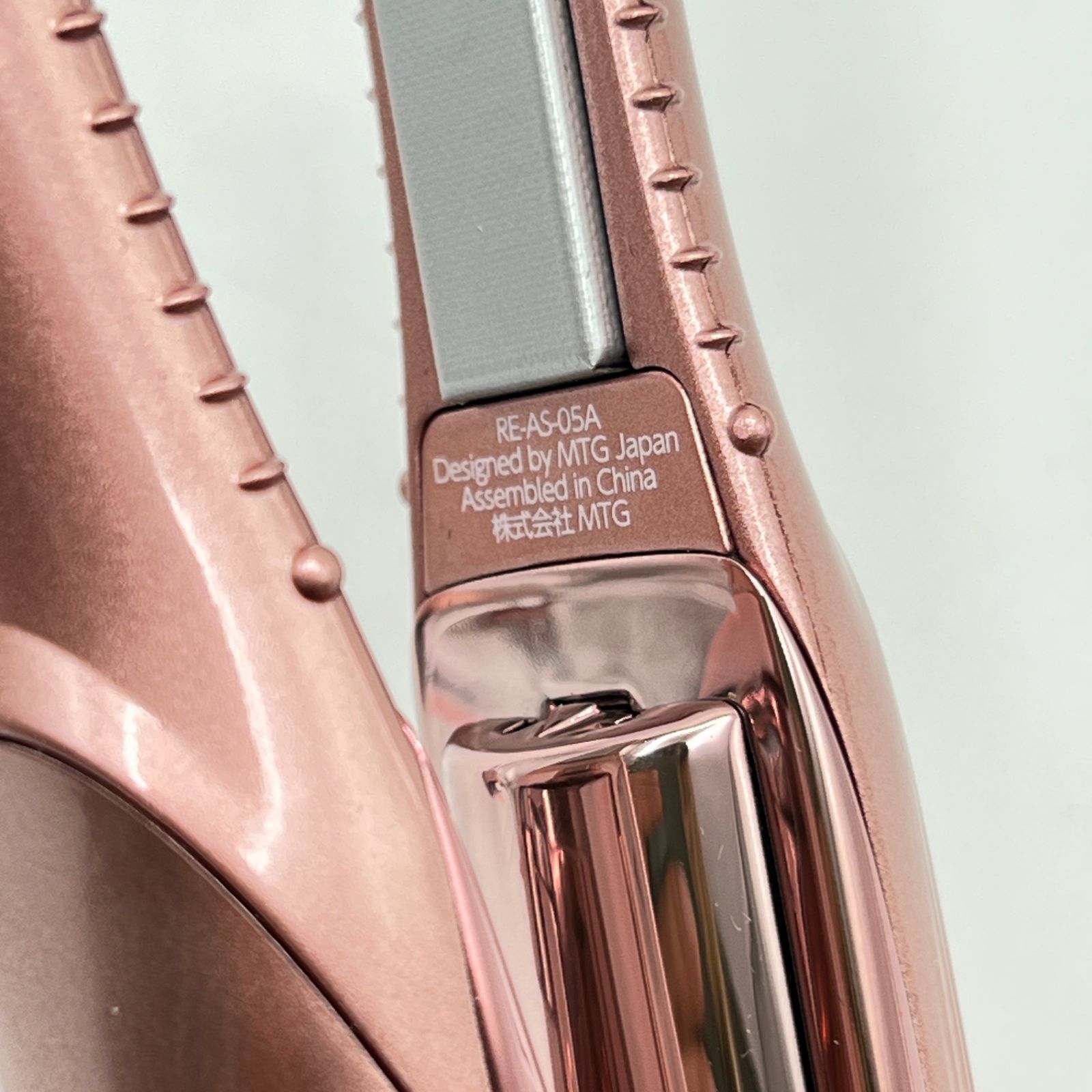 ReFa - 【美品】MTG ReFa FINGER IRON ST RE-AS-05A ピンク リファフィンガーアイロンST ヘアアイロン 本体 ボーナスストア+5％【新品】MTG ReFa FINGER IRON ST RE-AS-05A