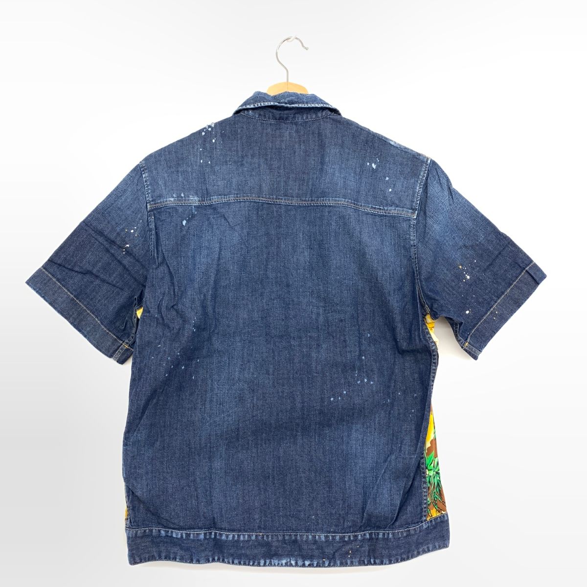 Dsquared2 ディースクエアード ハワイアンデニム シャツ 44 S71DM0164 
