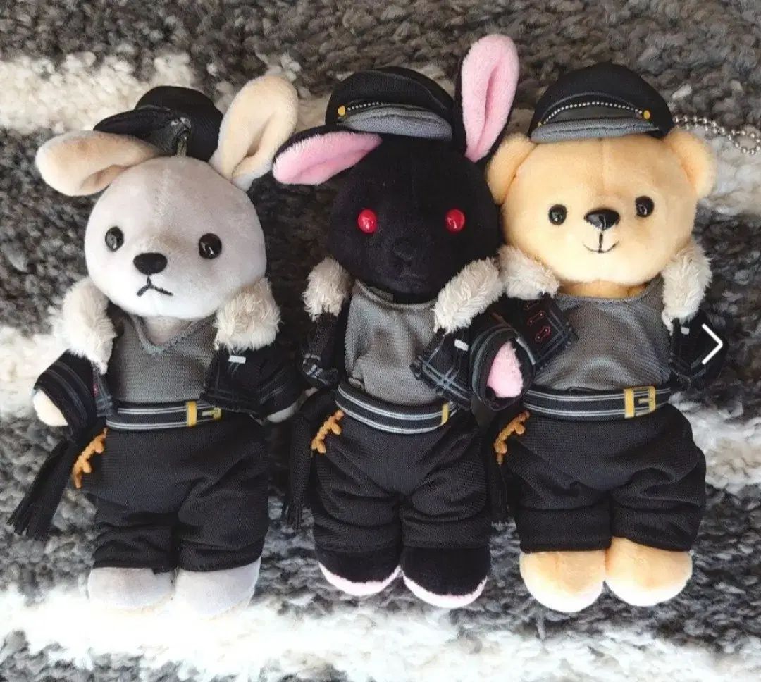 【雷市場（ポンジャン）商品韓国直送】 あんさんぶるスターズ！ 晃牙 レイ 薫 ぬいぐるみ うさぎ 人形 ゴムニ くま アンデッド