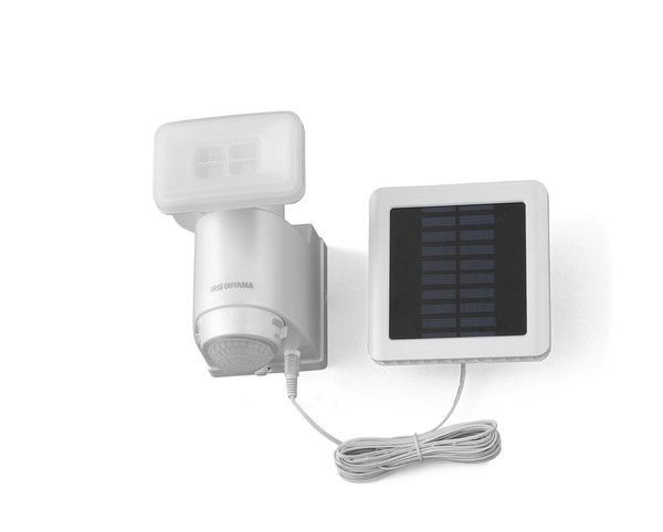 アイリスオーヤマ 工具 DIY 資材 屋外センサーライト ソーラー式LED防犯センサーライト
