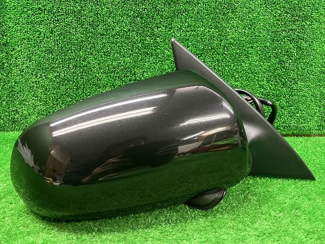比較的綺麗　アウディ　4F　A6　右ドアミラー　カラー黒　12P　250123215