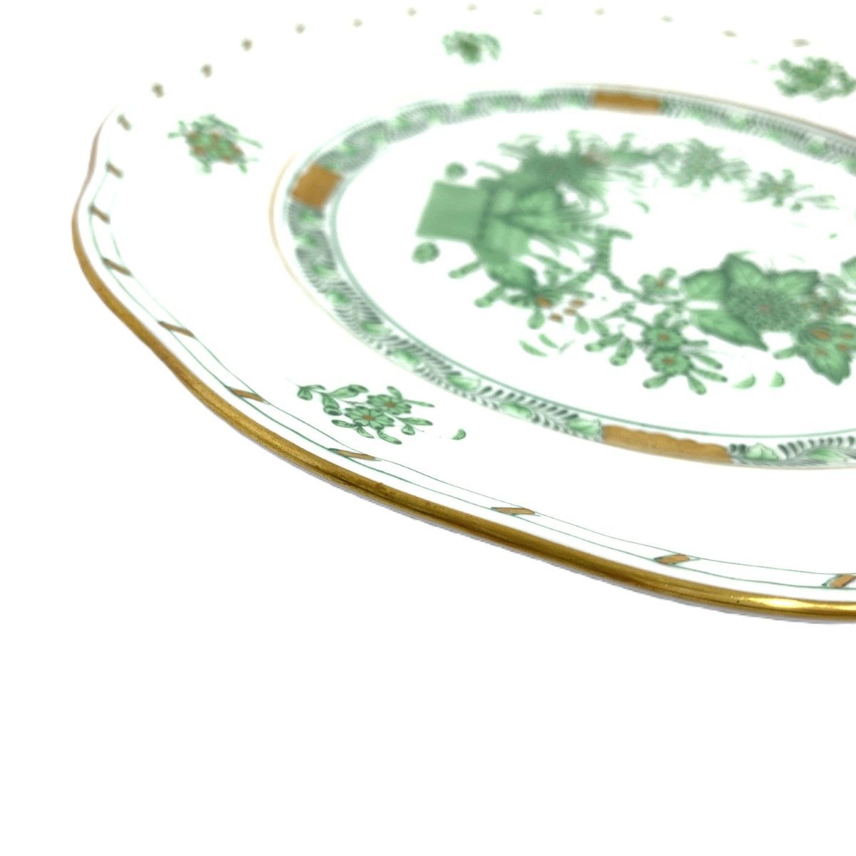 その3☆ヘレンド☆超美品☆インドの華☆19cmデザートプレート