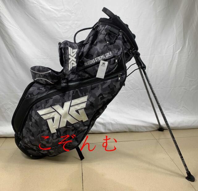 即購入OK 短納期ゴルフバッグ PXG スタンドゴルフバッグ 安定感抜群 スポーツゴルフバッグ 分割口枠 軽量 クラブケース 防水耐摩耗性 .型レディース メンズ