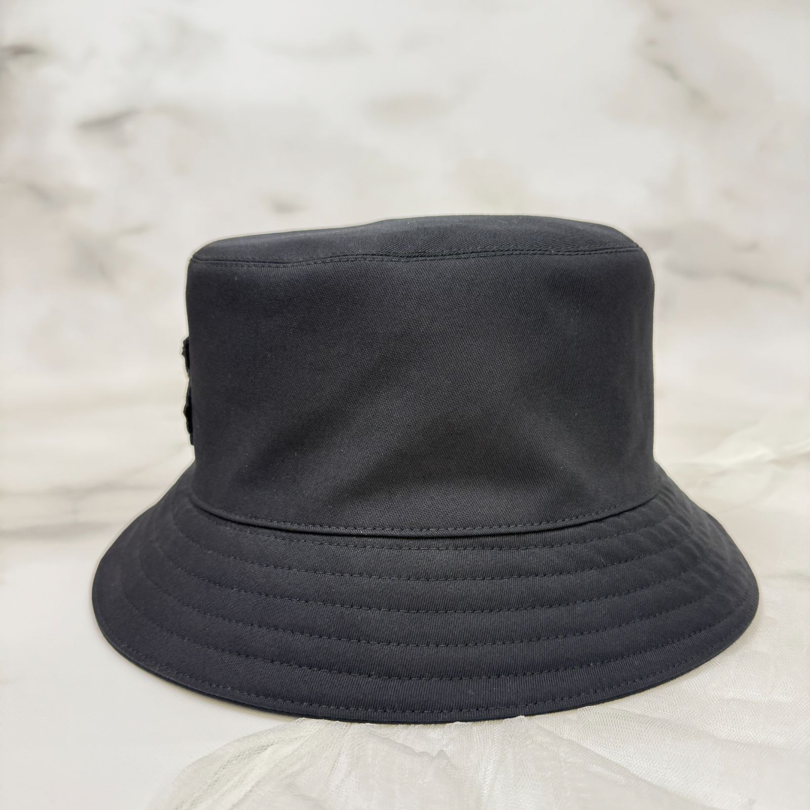 鑑定済み【 美品 】エルメス 《 バケットハット ハーパー Hセリエ 