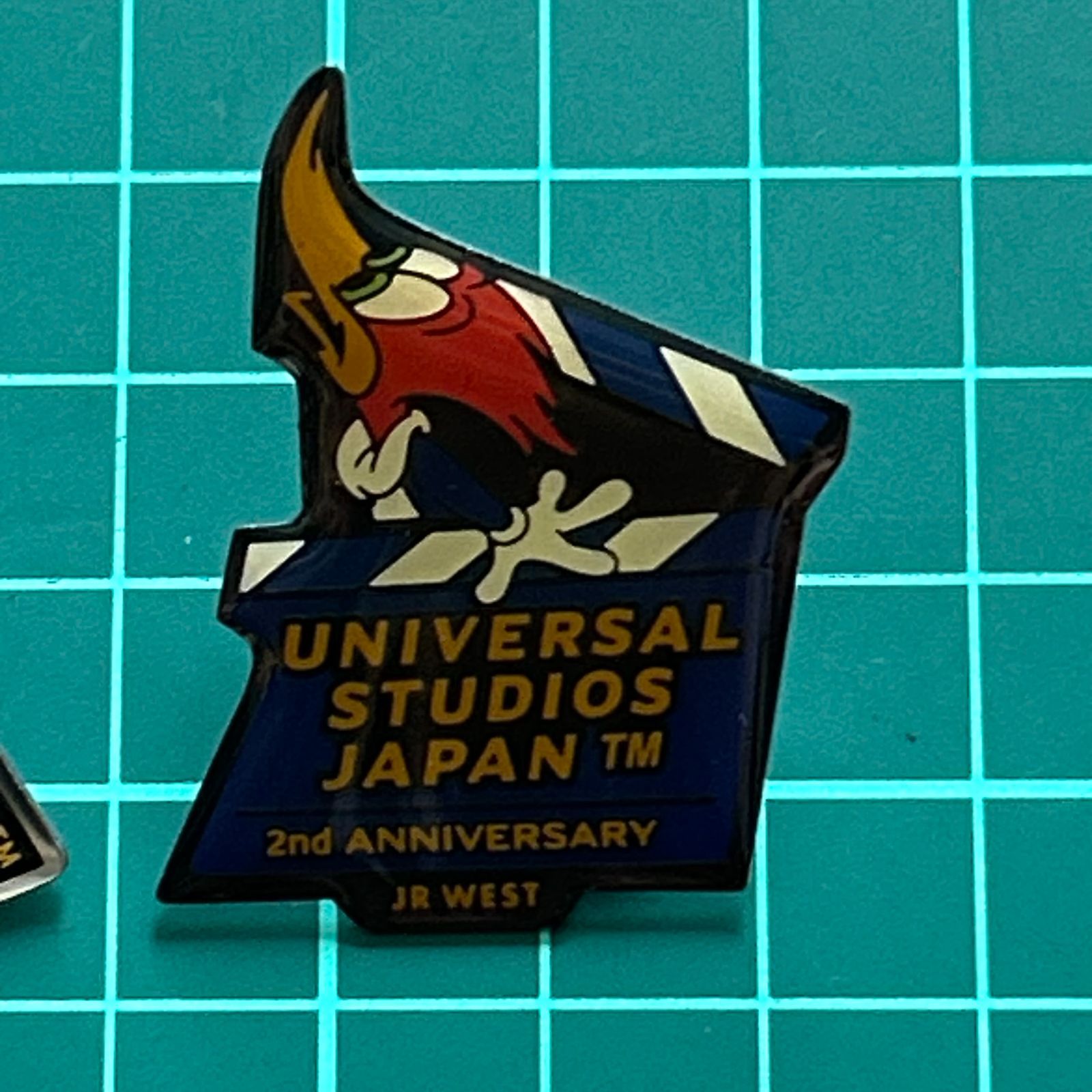 非売品！ユニバーサルスタジオジャパン ウッドペッカーピンバッジ2個