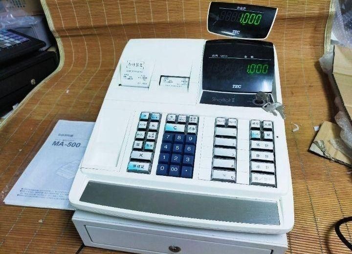 TEC テック 電子レジスター ツインプリンター MA-500 人気機種 TEC テック 電子レジスター ツインプリンター MA-500 人気機種