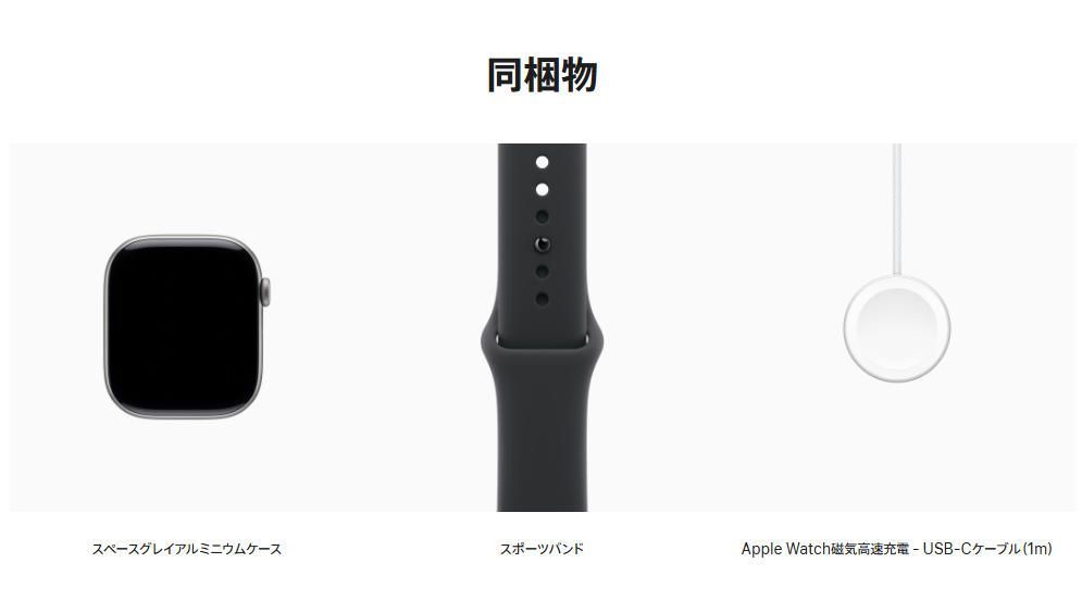 Apple Watch Series 11 GPSモデル 46mm MEV04J A スペースグレイ ブラックスポーツバンド S M スマートウォッチ CHRISTIANNAURATH_COM_BR