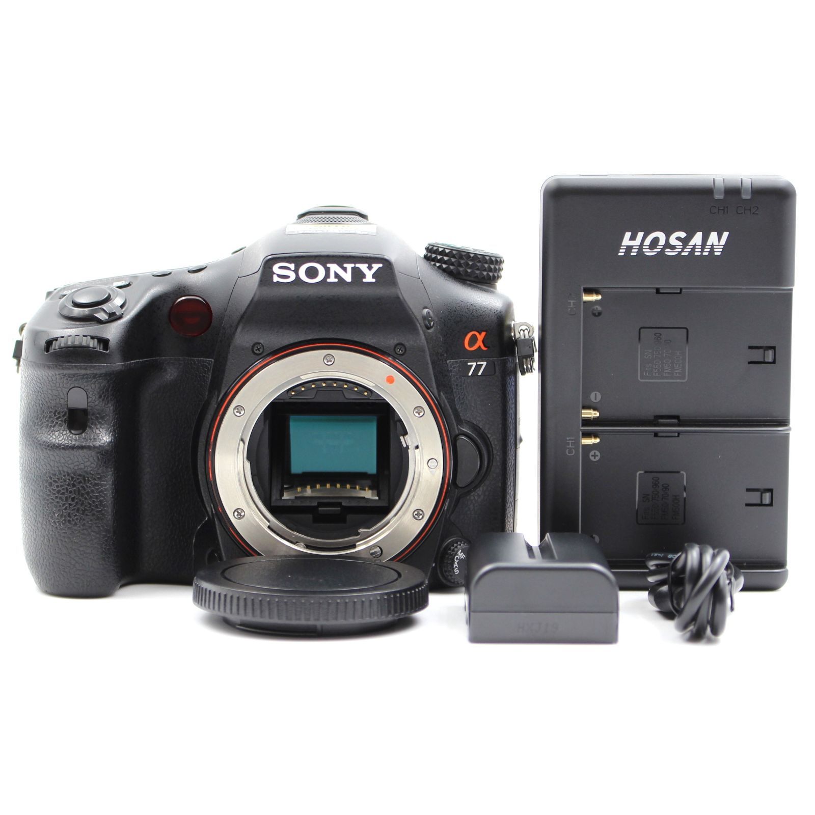 □シャッター数11762枚！良品□ SONY α77 ボディ SLT-A77V デジタル一眼レフ ソニー - メルカリ