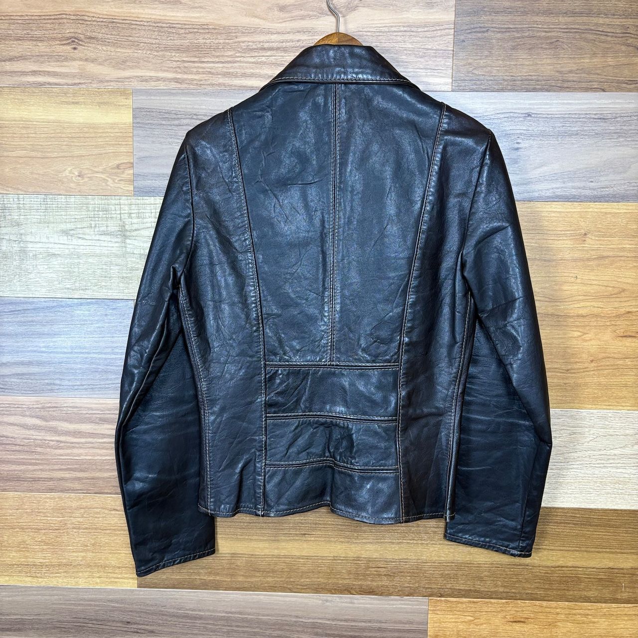 70s OSHWAHKON オシュワコン レザージャケット サイズ ML メンズ S位 