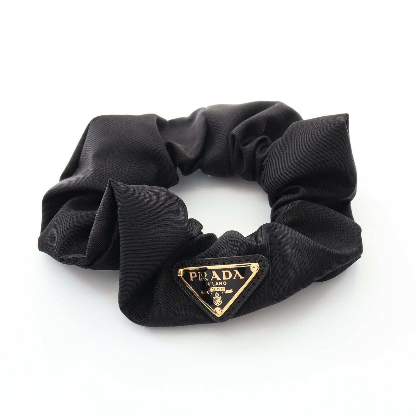 プラダ PRADA Re-Nylon シュシュ ブラック ナイロン