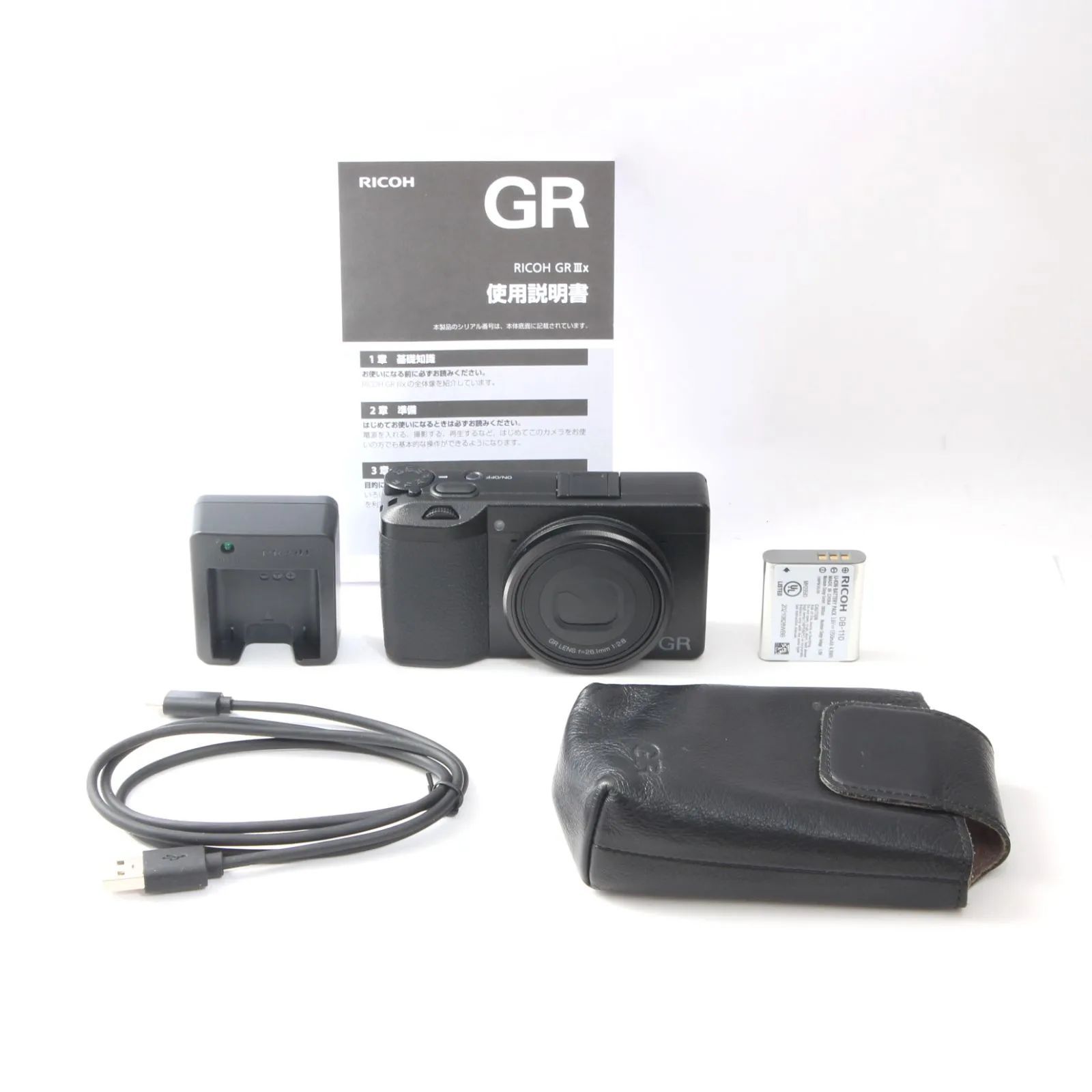 Ricoh GR DIGITAL Ⅱショット回数2000 リコー RICOH GR Digital II 《ショット数 12,932回》