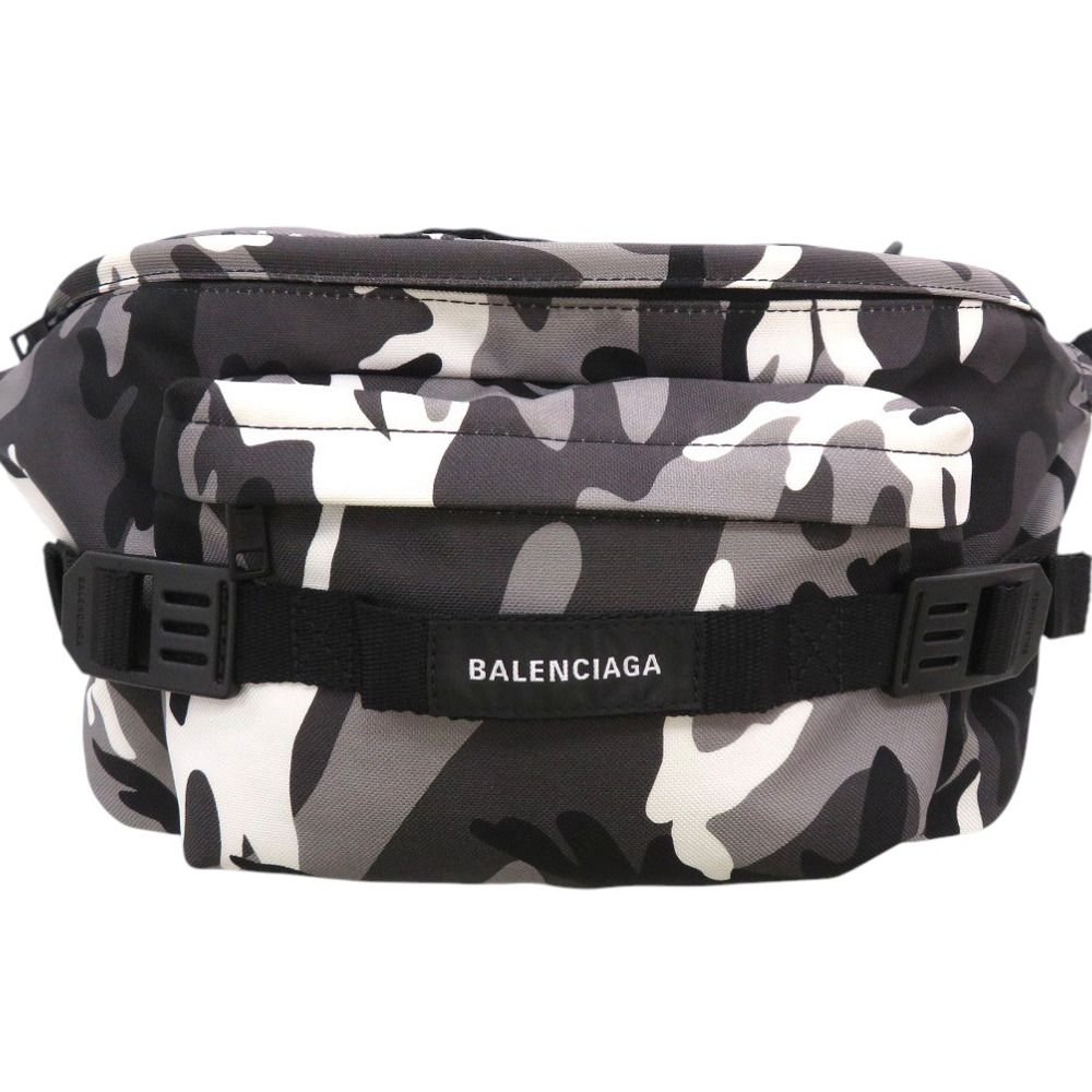 美品 バレンシアガ ボディバッグ ARMY カモフラ 644035 ウエストバッグ  