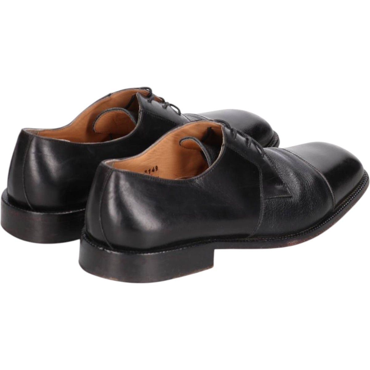 古着 ZILLIONI スクエアトゥ ストレートチップシューズ イタリア製 8M メンズ26.0cm相当 saa014316