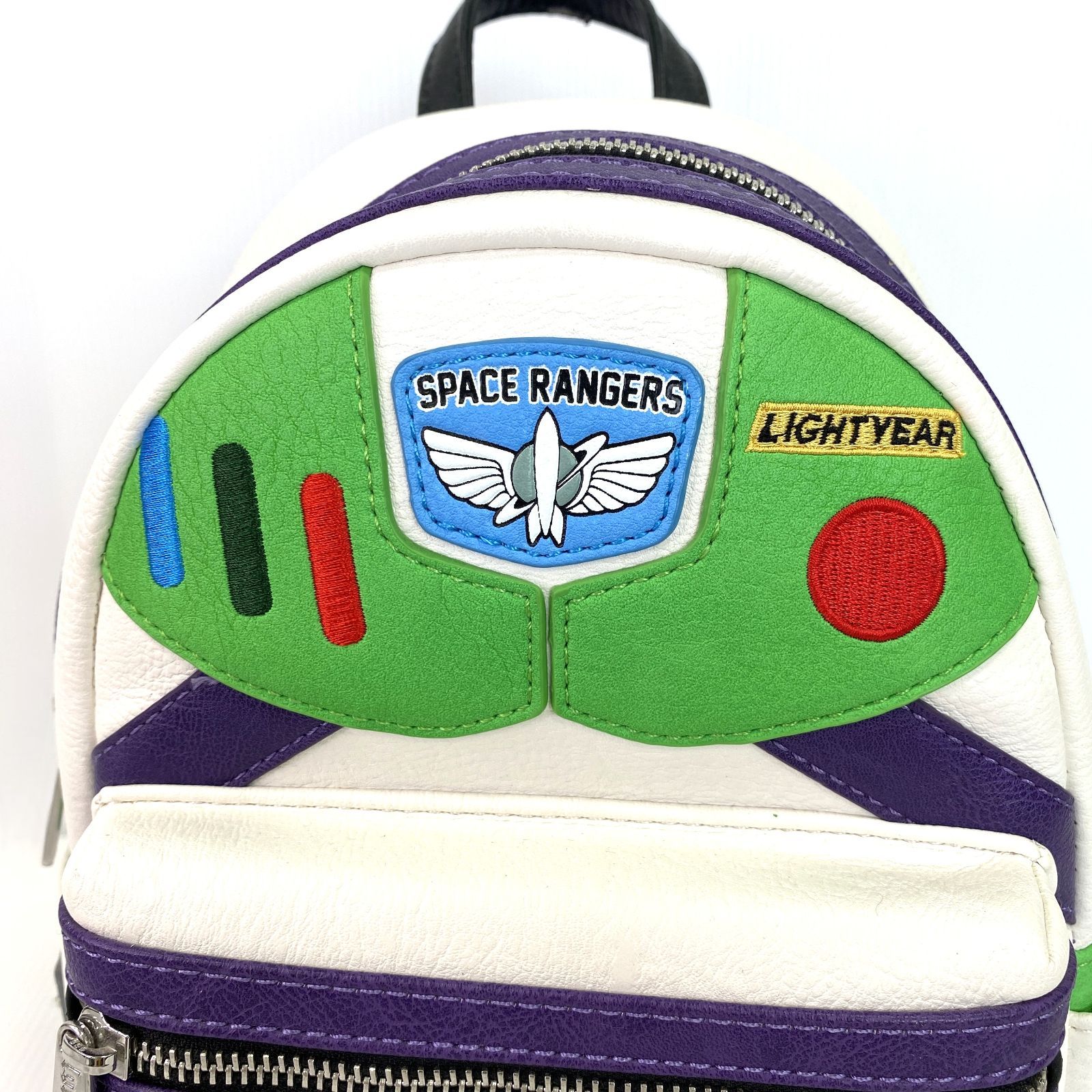 Loungeflyバズ・ライトイヤー ミニリュック Amazon.com | Loungefly Toy Story Buzz Lightyear Faux Leather