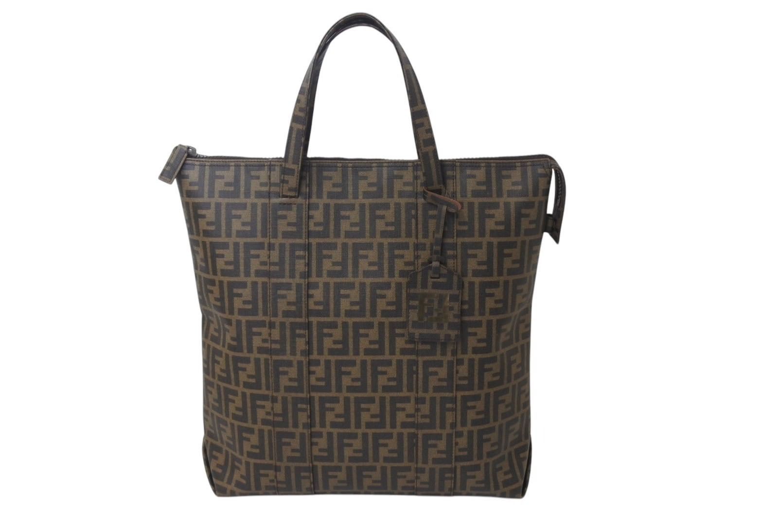 FENDI(フェンディ) Zucchini Pattern Tote Bag with Mini Pouch