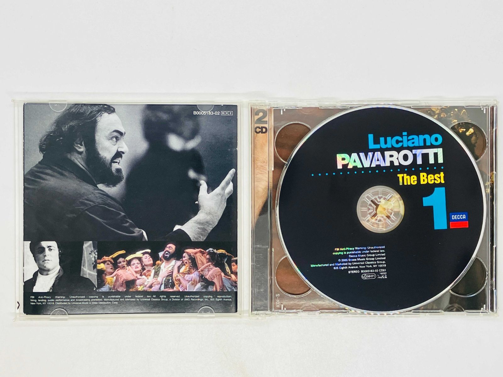 2CD LUCIANO PAVAROTTI THE BEST / ルチアーノ・パヴァロッティ