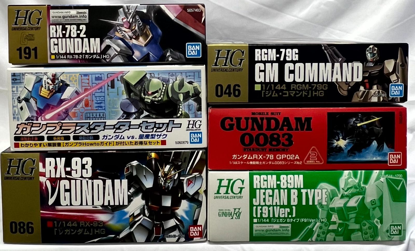 ガンダム　ガンプラ　6個セット　新品未開封　メルカリ便 未開封 ガンプラ6個セット - メルカリ