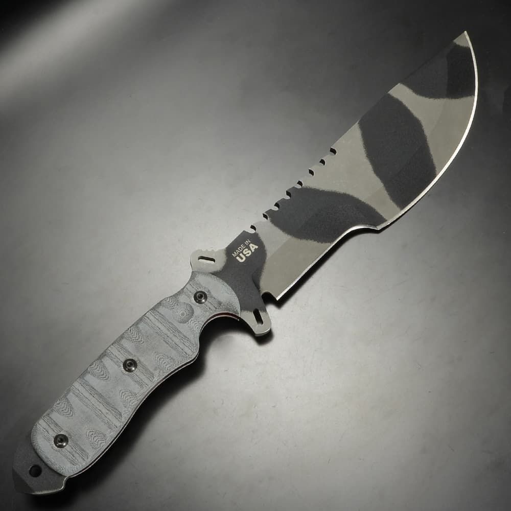 【 新入荷·数量限定】 TOPS アウトドアナイフ Skullcrushers Xtreme 迷彩柄ブレード TPSXB10C 18歳以上 品質保証！