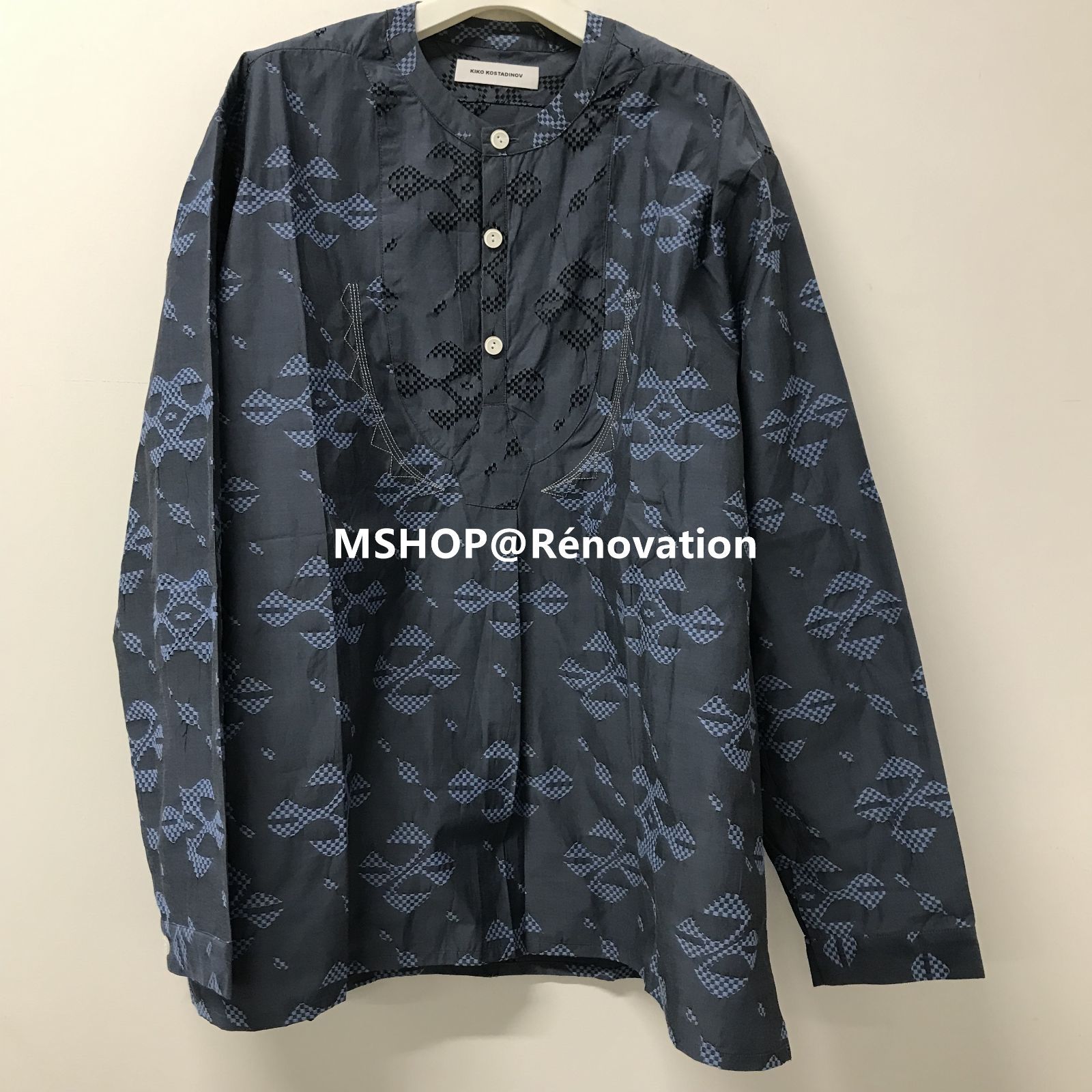 kiko kostadinov 19ss kutch overshirt