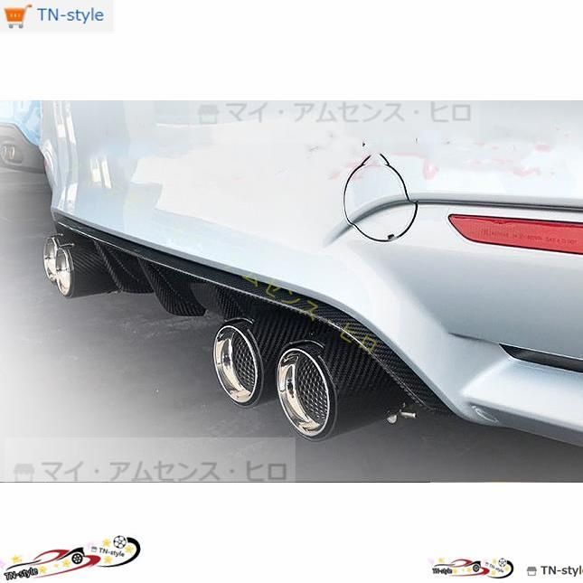 高品質 BMW M2 M3 M4 F87 F80 F82 F83マフラーカッター テールパイプ 
