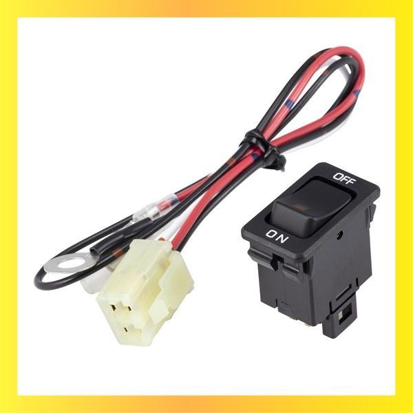 新品送料無料 伊原電子工業(Ihara Electronics Industry) 車載用シーソースイッチ IS-510 LED照光式［ON-OFF］（いすゞ・UD用 ハーネス付）
