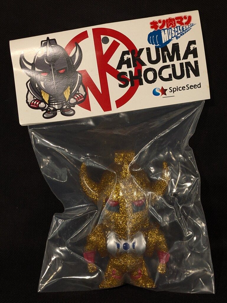SpiceSeed キン肉マン マッスルショット 人気 悪魔将軍 ゴールドラメver.