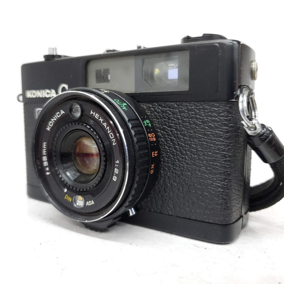 動作確認済】KONICA C35 Flash matic F0821-11ID - メルカリ