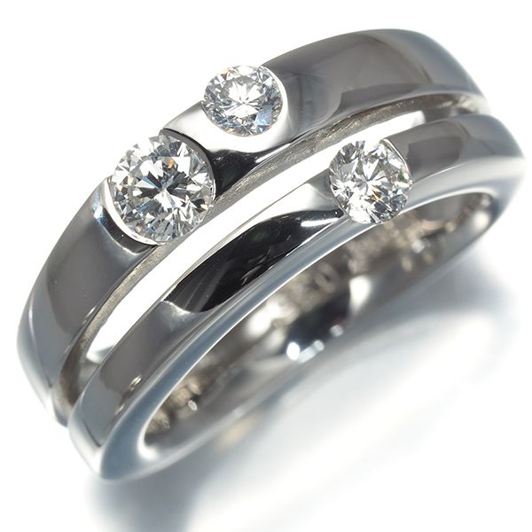 ヴァンドーム リング ダイヤ ダイヤモンド 0.55ct 13号 Pt950 #166307  