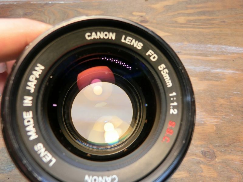 【整備済/完動良品】キヤノン CANON FD 55mm f1.2 s.s.c 7484 良品 キヤノン CANON FD 55mm 1.2 S.S.C - メルカリ